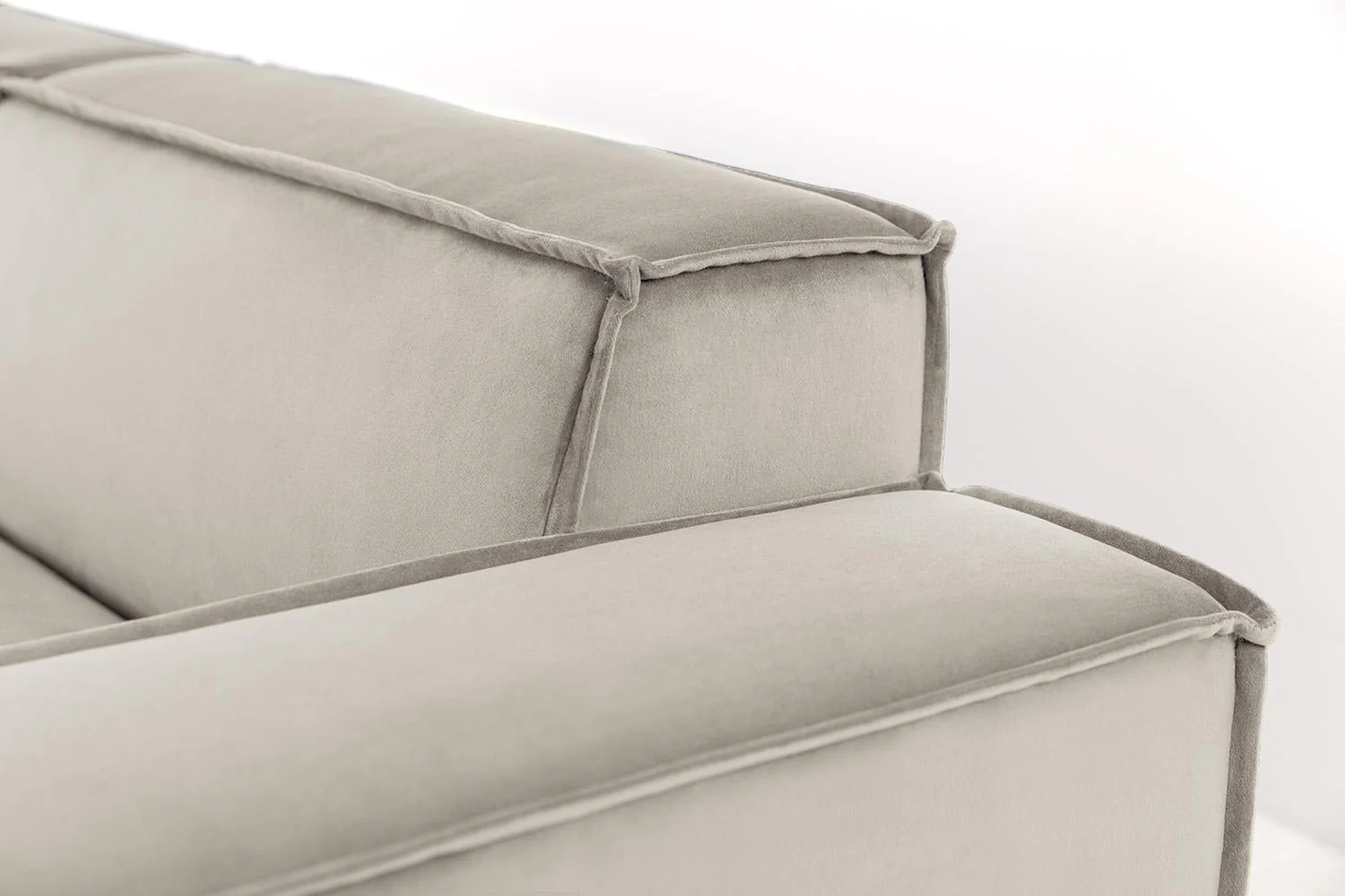 Model 03 3-Seater Left Chaise Sofa, Bone - Image 7
