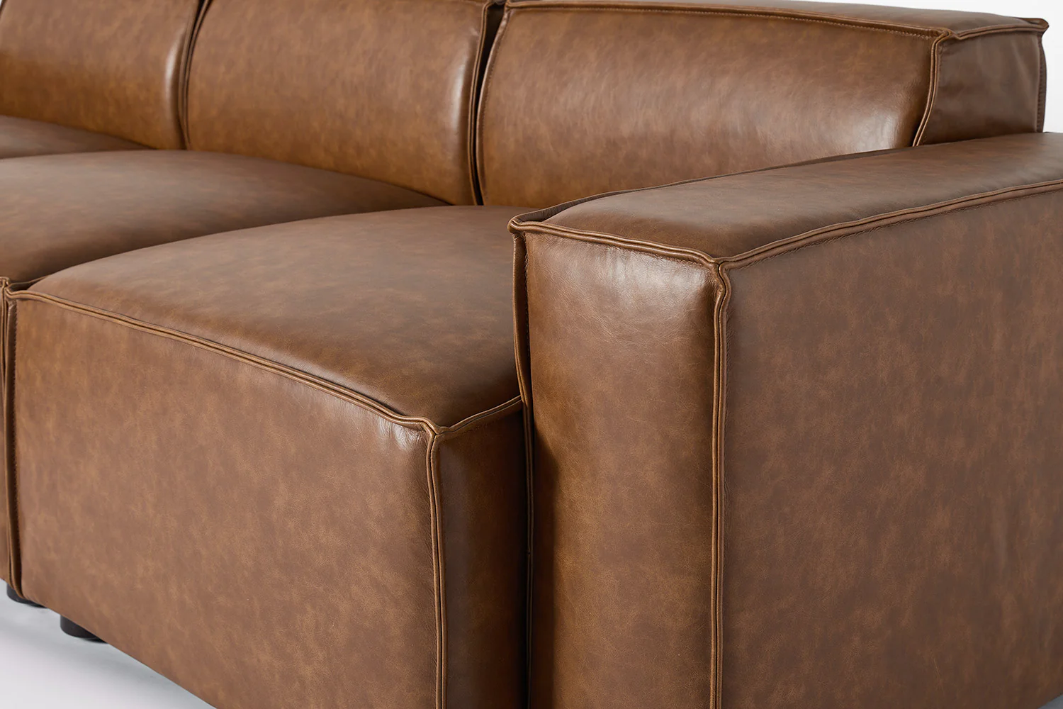 Model 03 3-Seater Left Chaise Sofa, Maple - Image 5