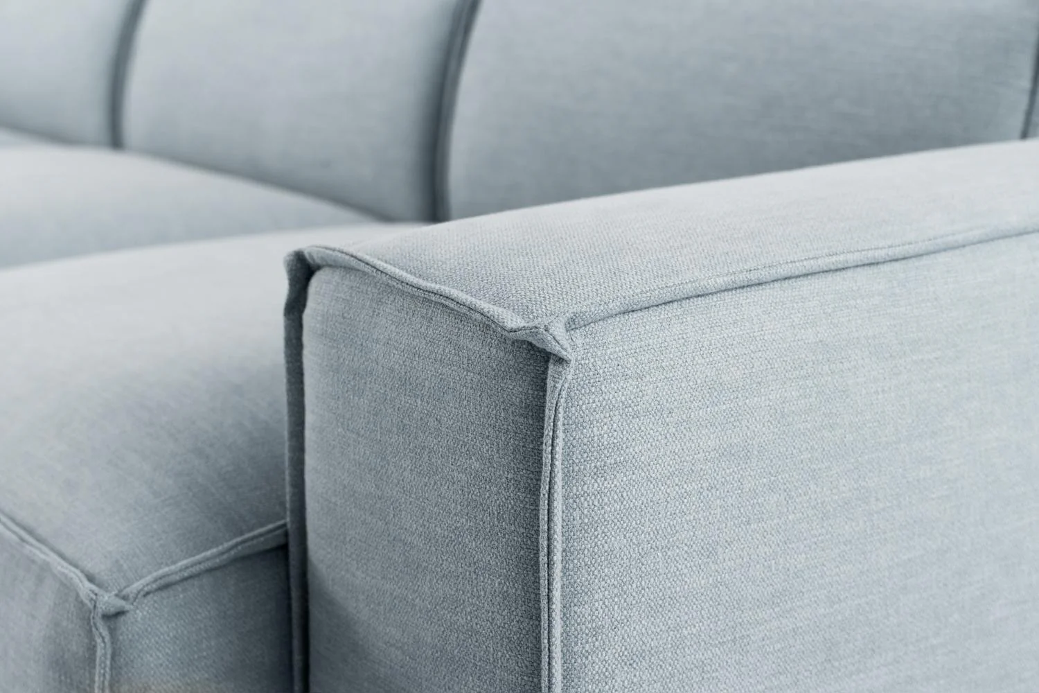Model 03 3-Seater Left Chaise Sofa, Seaglass - Image 8