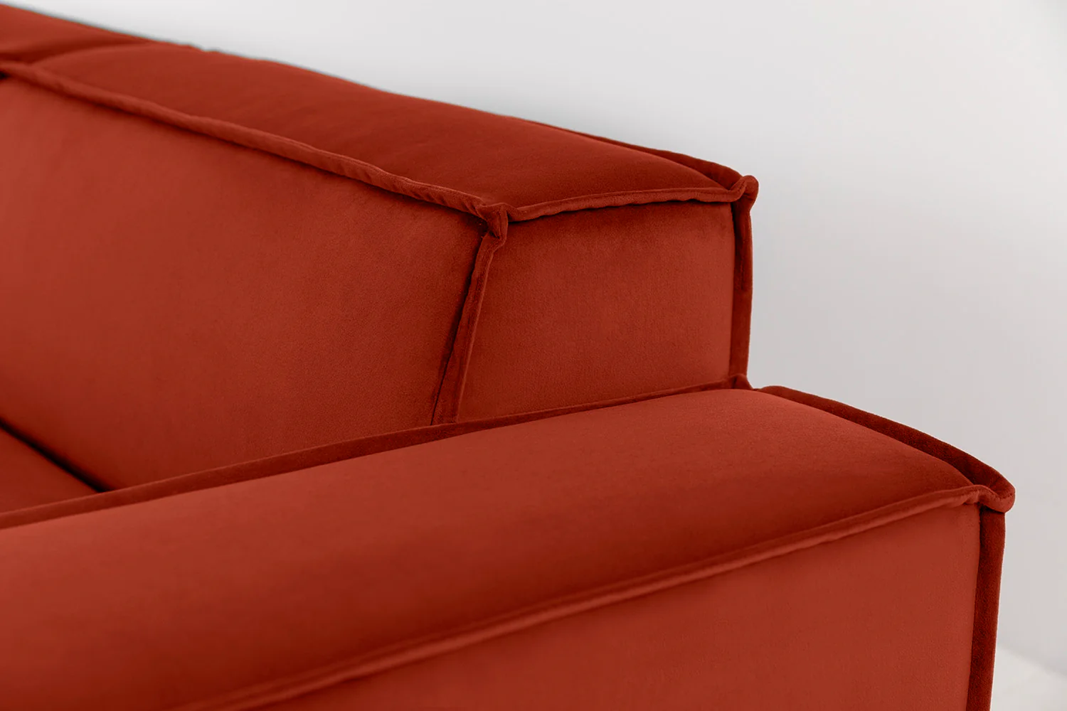 Model 03 3-Seater Left Chaise Sofa, Paprika - Image 8