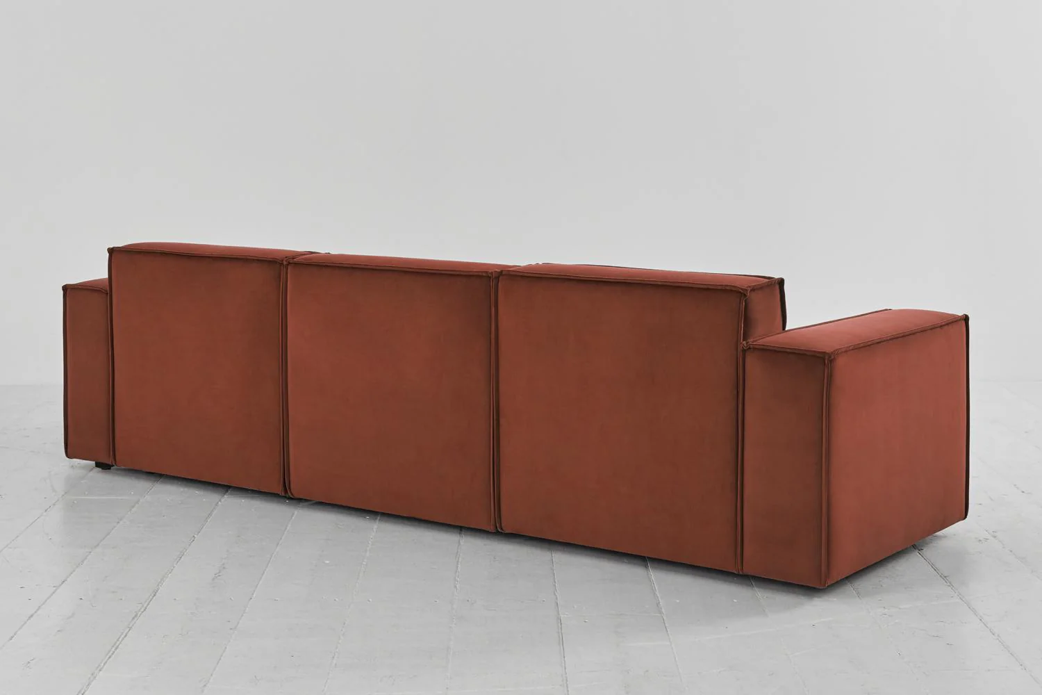 Model 03 3-Seater Right Chaise Sofa, Brick - Image 5