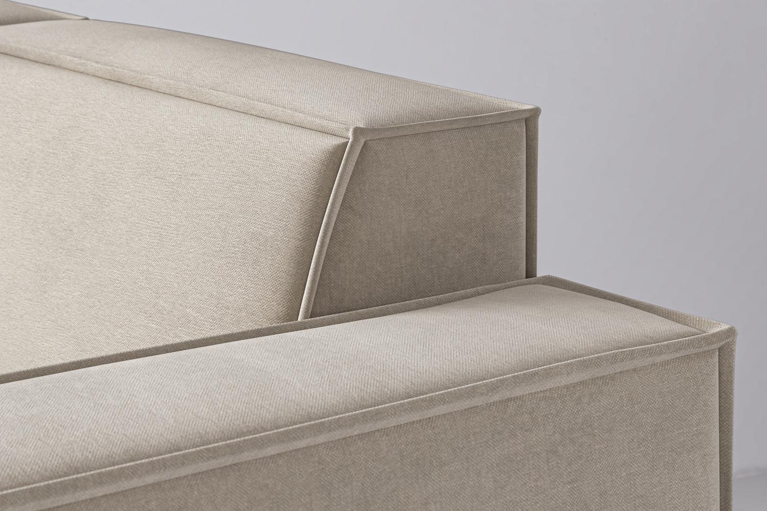 Model 03 3-Seater Right Chaise Sofa, Chalk - Image 7