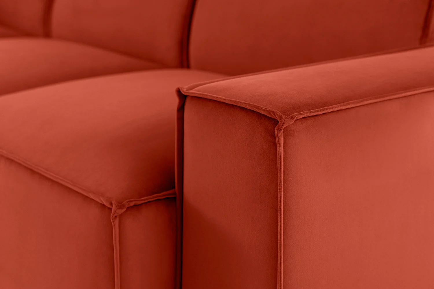 Model 03 3-Seater Right Chaise Sofa, Paprika - Image 8