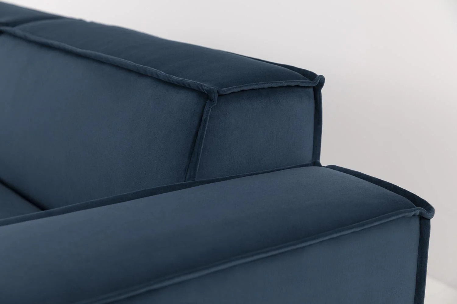 Model 03 3-Seater Right Chaise Sofa, Teal - Image 8