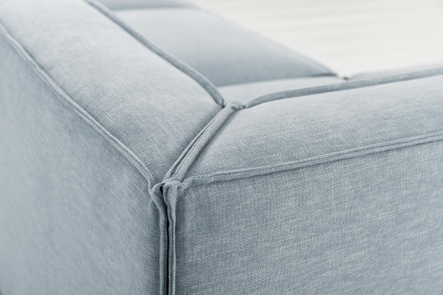 Model 03 Corner Sofa with Ottoman, Seaglass - Image 10
