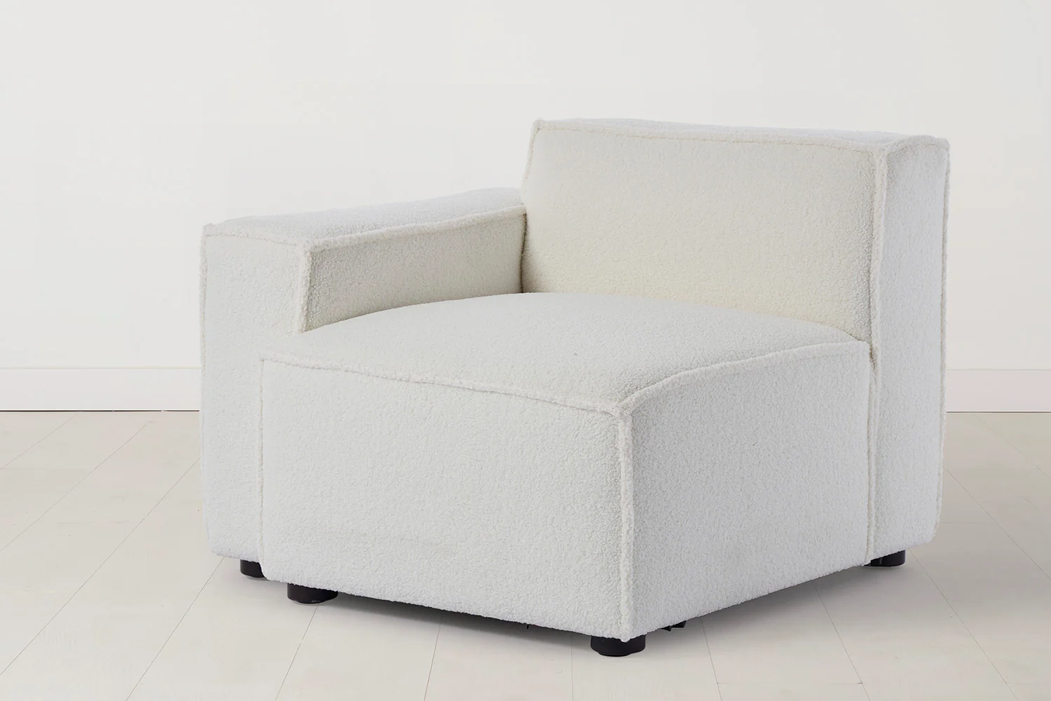 Model 03 Left Arm Sofa Module, Pearl - Image 3