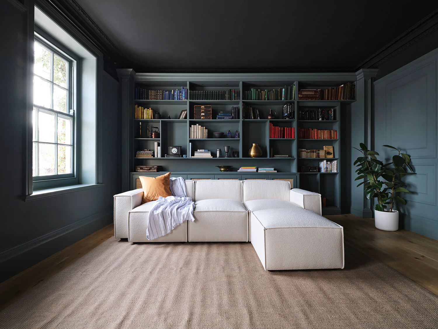 Model 03 Ottoman, Ivory - Image 2