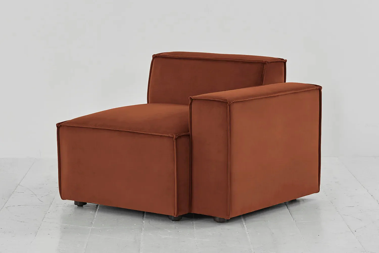 Model 03 Right Arm Sofa Module, Umber - Image 2
