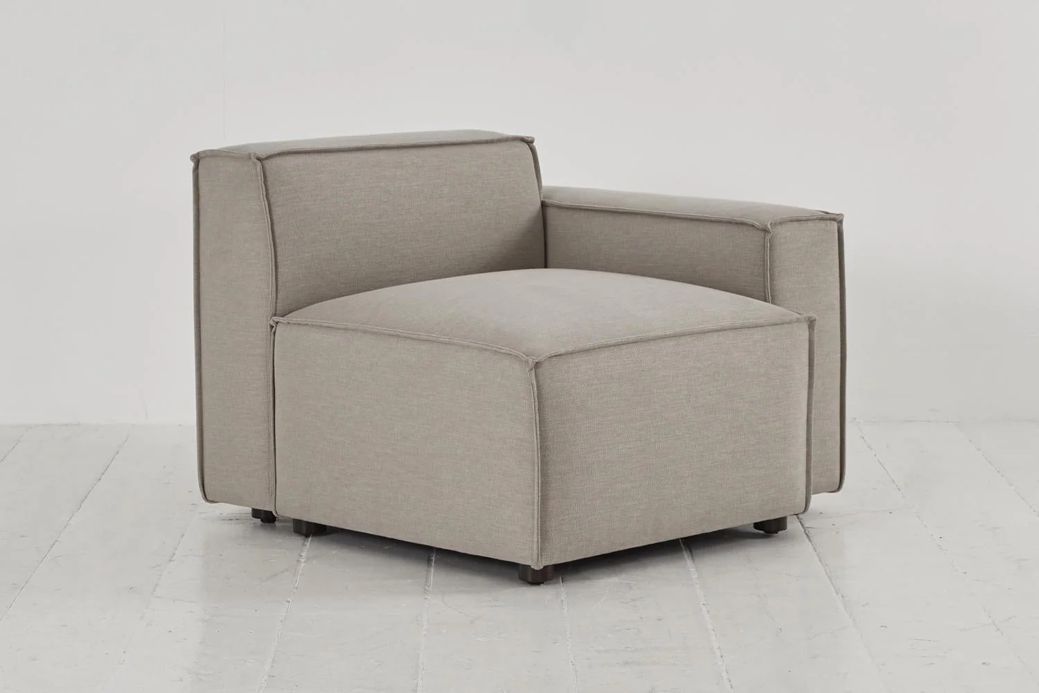 Model 03 Right Arm Sofa Module, Pumice - Image 5
