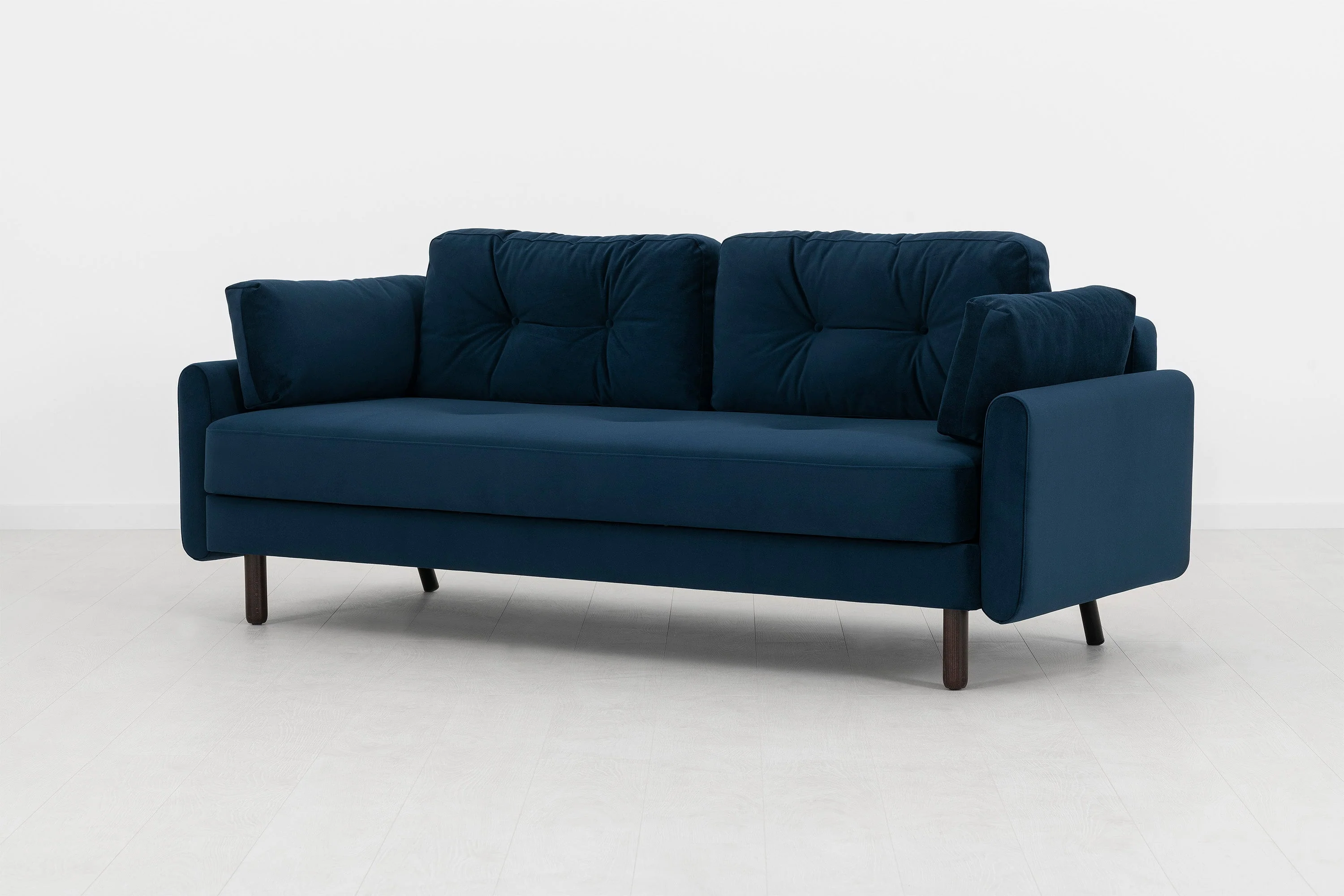 Model 04 Sofa Bed 3 Seater, Indigo - Image 4