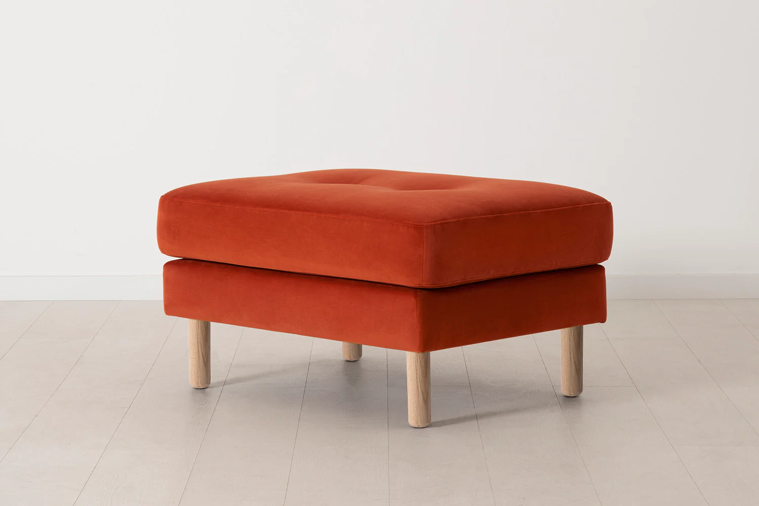 Model 04 Ottoman, Oak / Paprika - Image 3