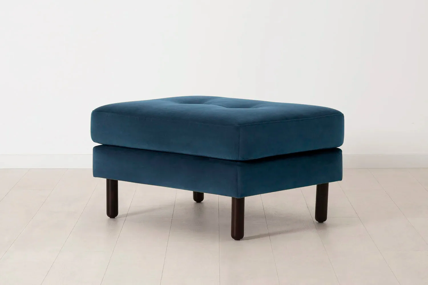 Model 04 Ottoman, Teal - Image 3