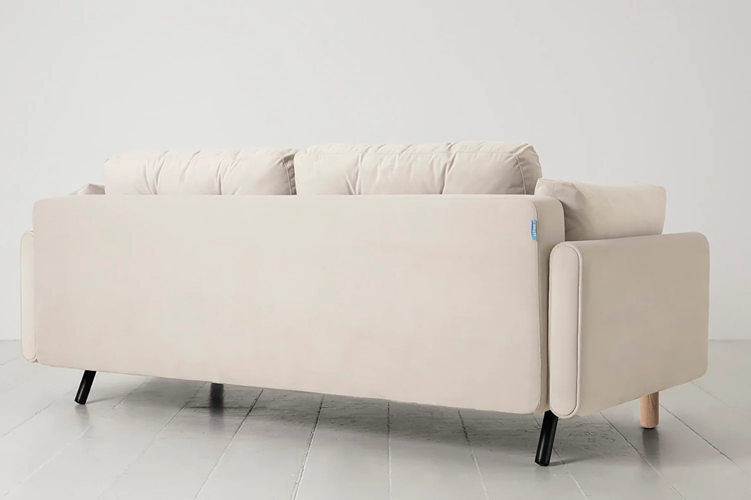 Model 04 Sofa Bed 3 Seater, Oak / Bone - Image 5