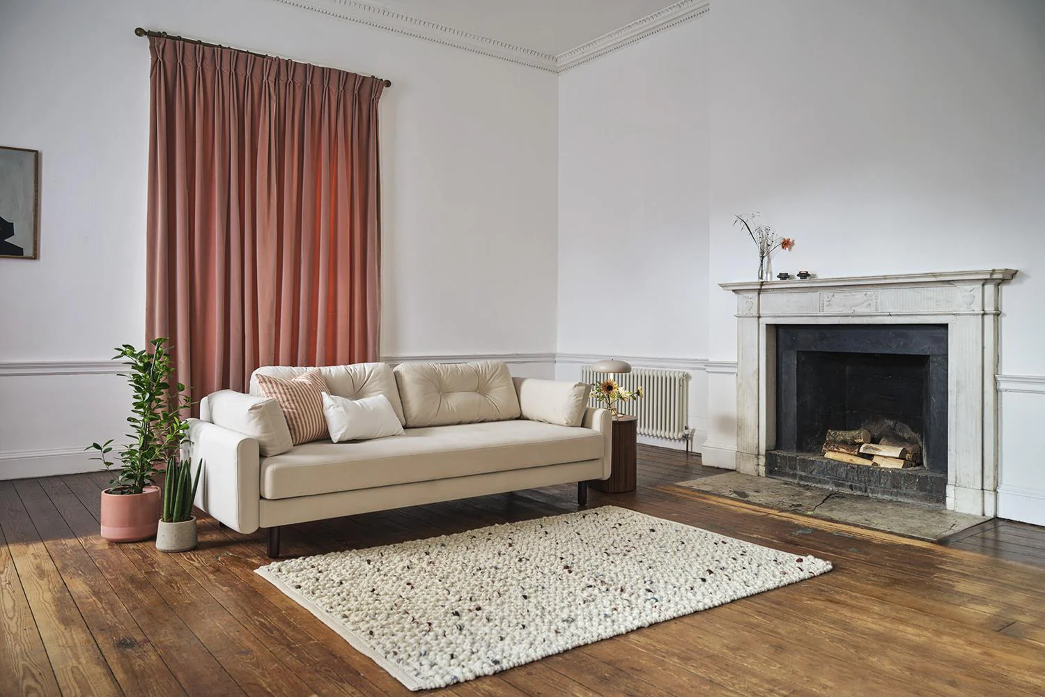 Model 04 Sofa Bed 3 Seater, Bone - Image 5