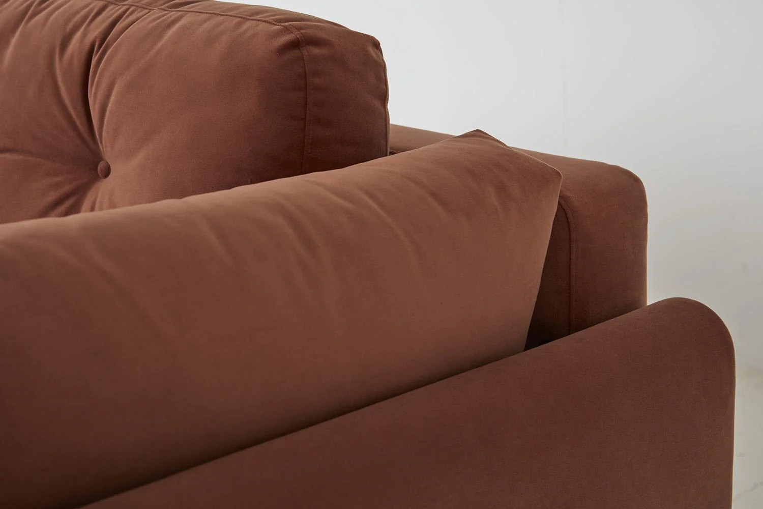 Model 04 Sofa Bed 3 Seater, Brick - Image 10