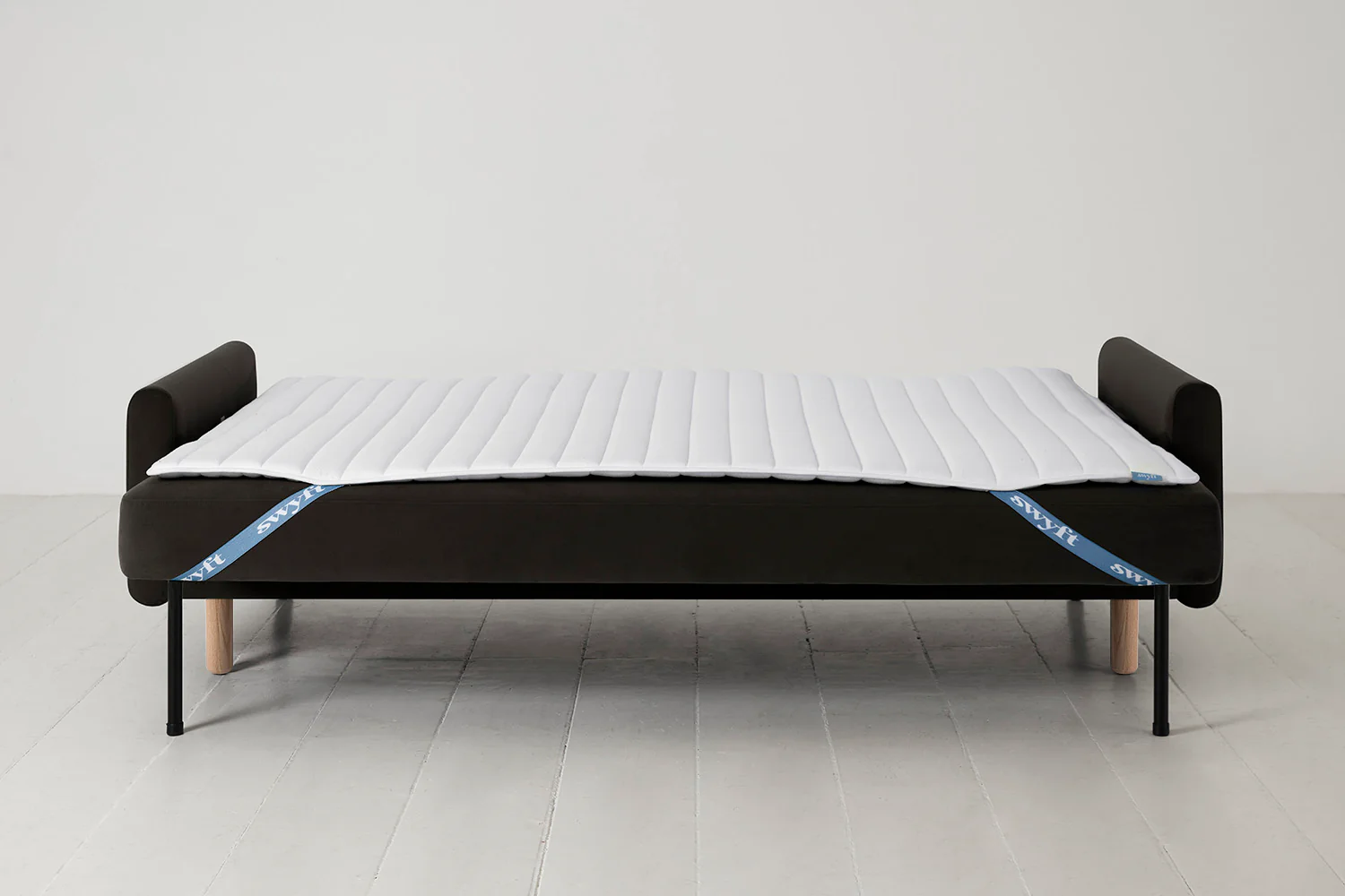 Model 04 Sofa Bed 3 Seater, Oak / Charcoal - Image 7