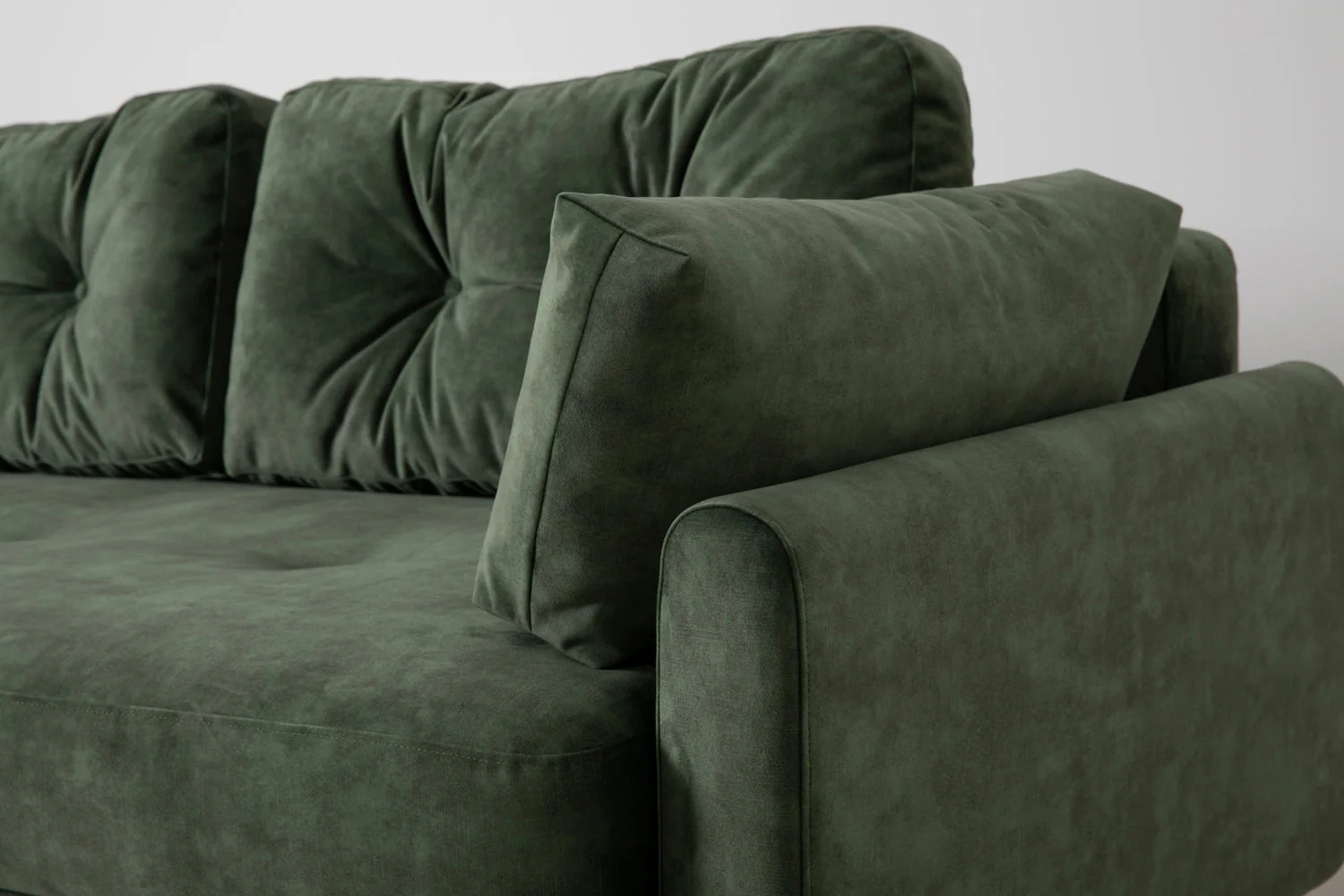 Model 04 Sofa Bed 3 Seater, Oak / Conifer - Image 8
