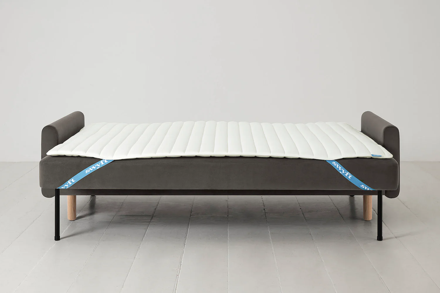Model 04 Sofa Bed 3 Seater, Oak / Elephant - Image 6