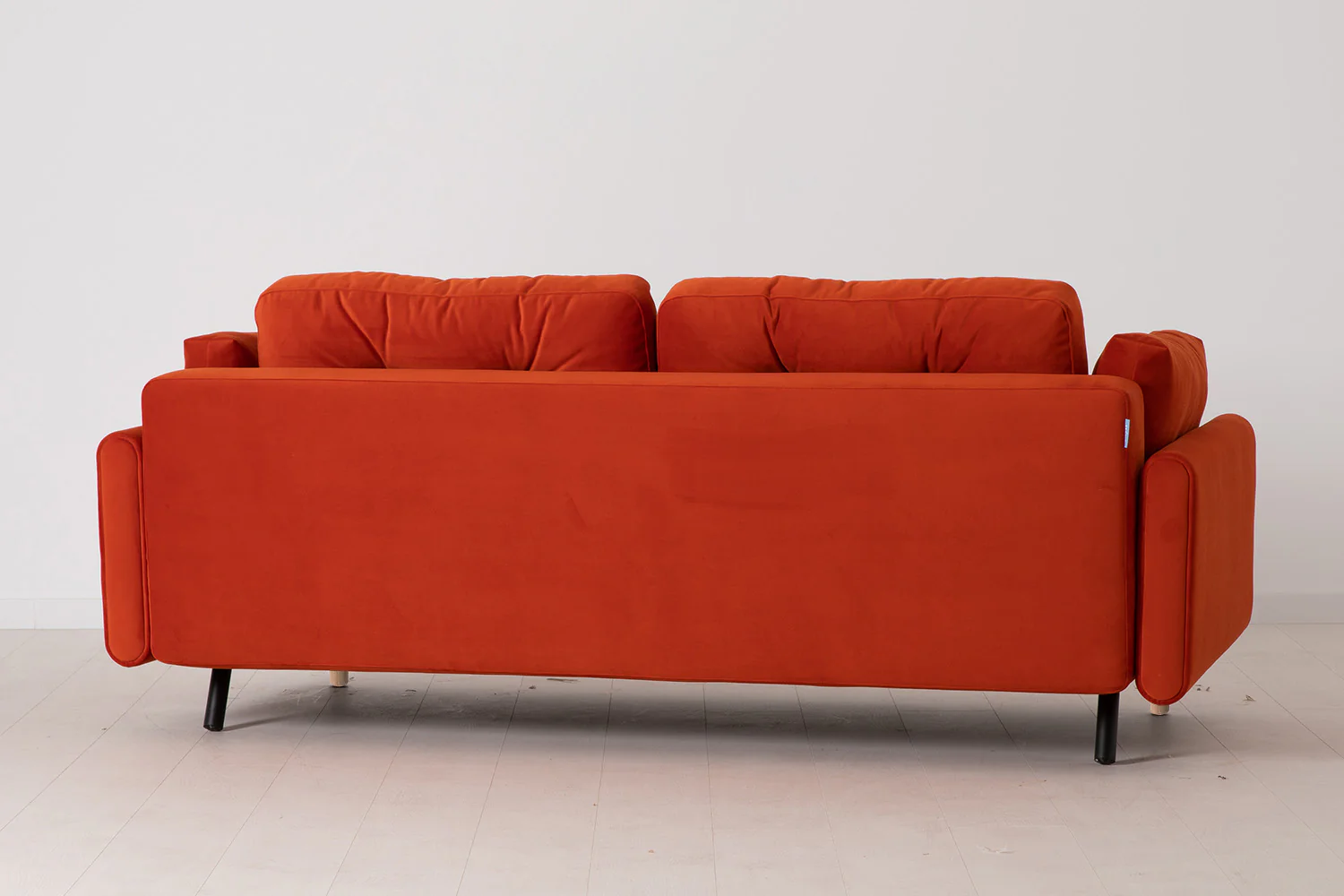 Model 04 Sofa Bed 3 Seater, Oak / Paprika - Image 4