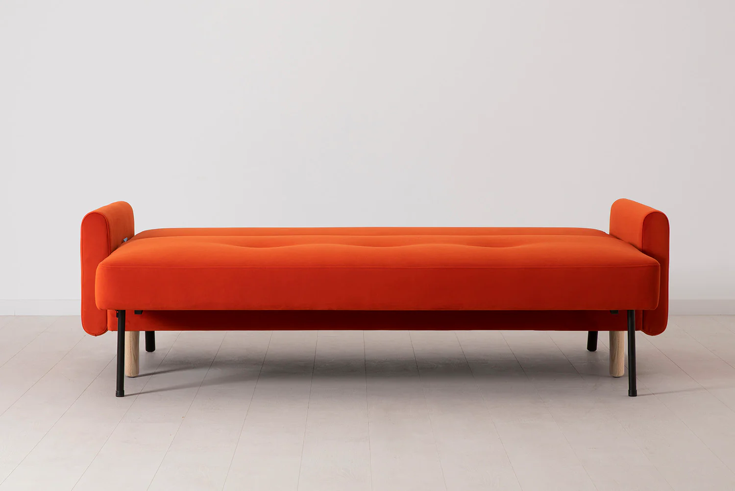 Model 04 Sofa Bed 3 Seater, Oak / Paprika - Image 5