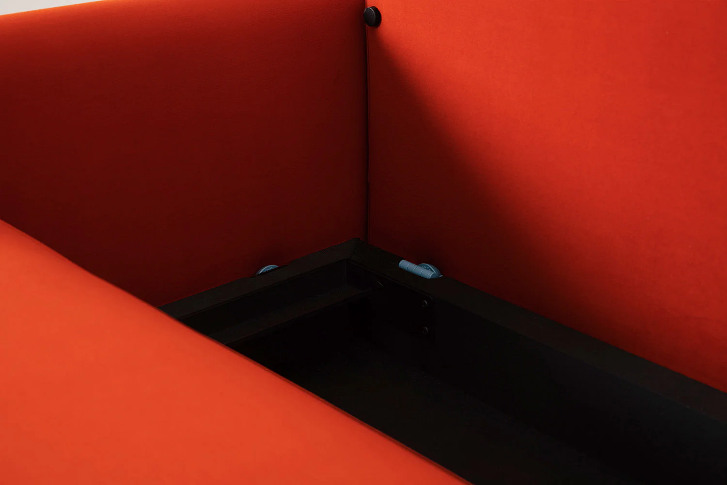 Model 04 Sofa Bed 3 Seater, Oak / Paprika - Image 9