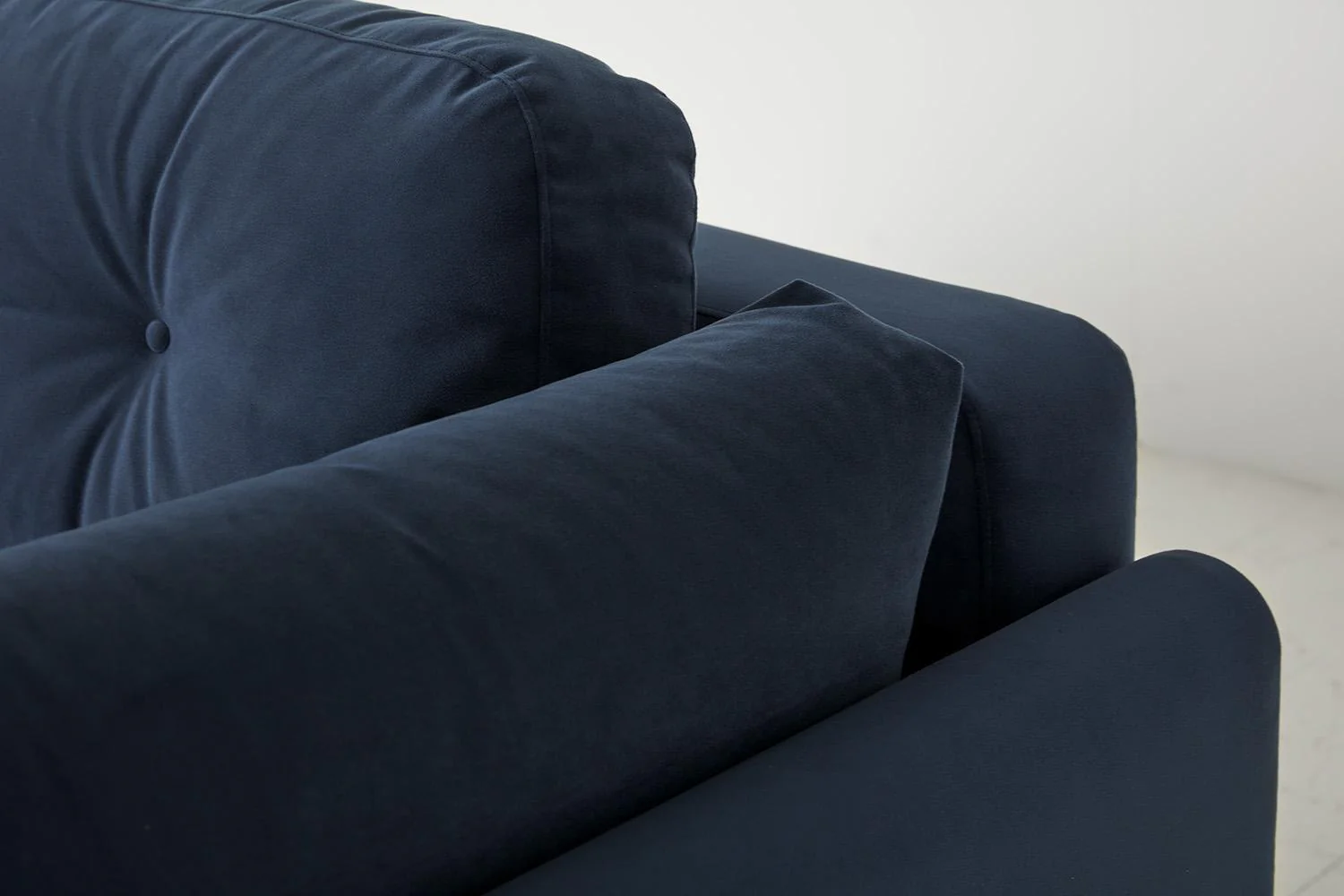 Model 04 Sofa Bed 3 Seater, Oak / Teal - Image 10