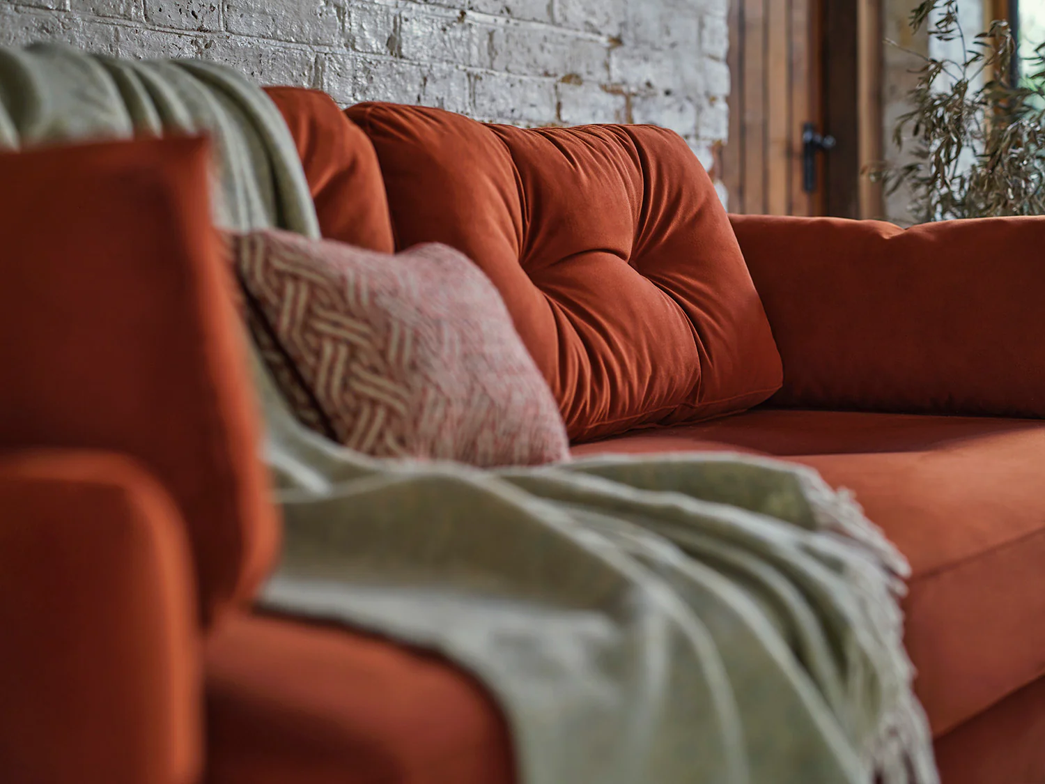 Model 04 Sofa Bed 3 Seater, Umber - Image 5