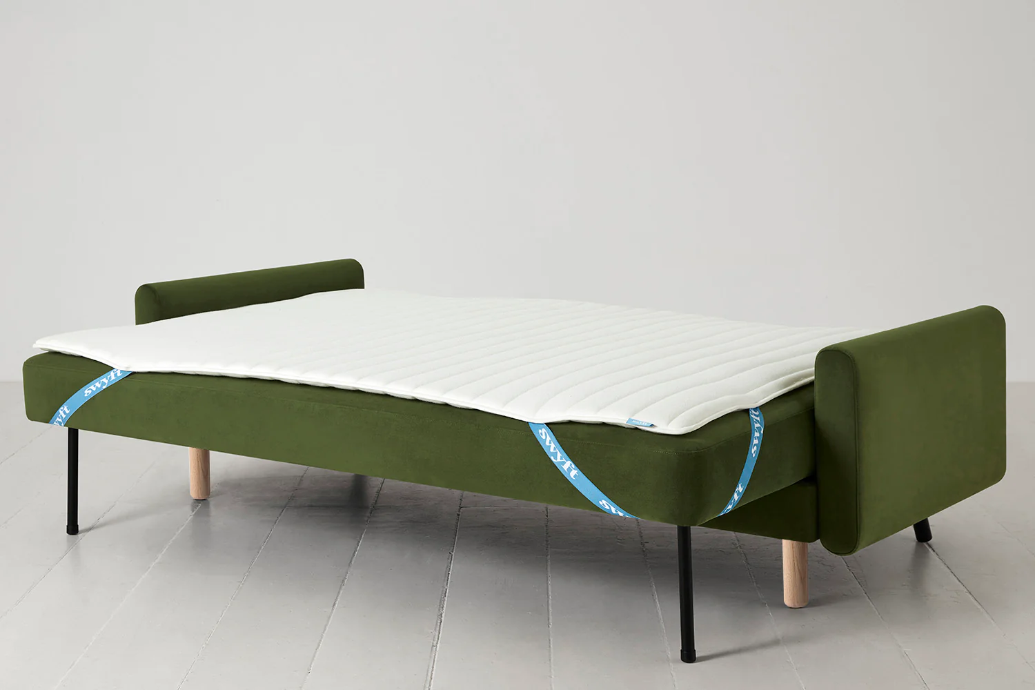 Model 04 Sofa Bed 3 Seater, Oak / Vine - Image 9