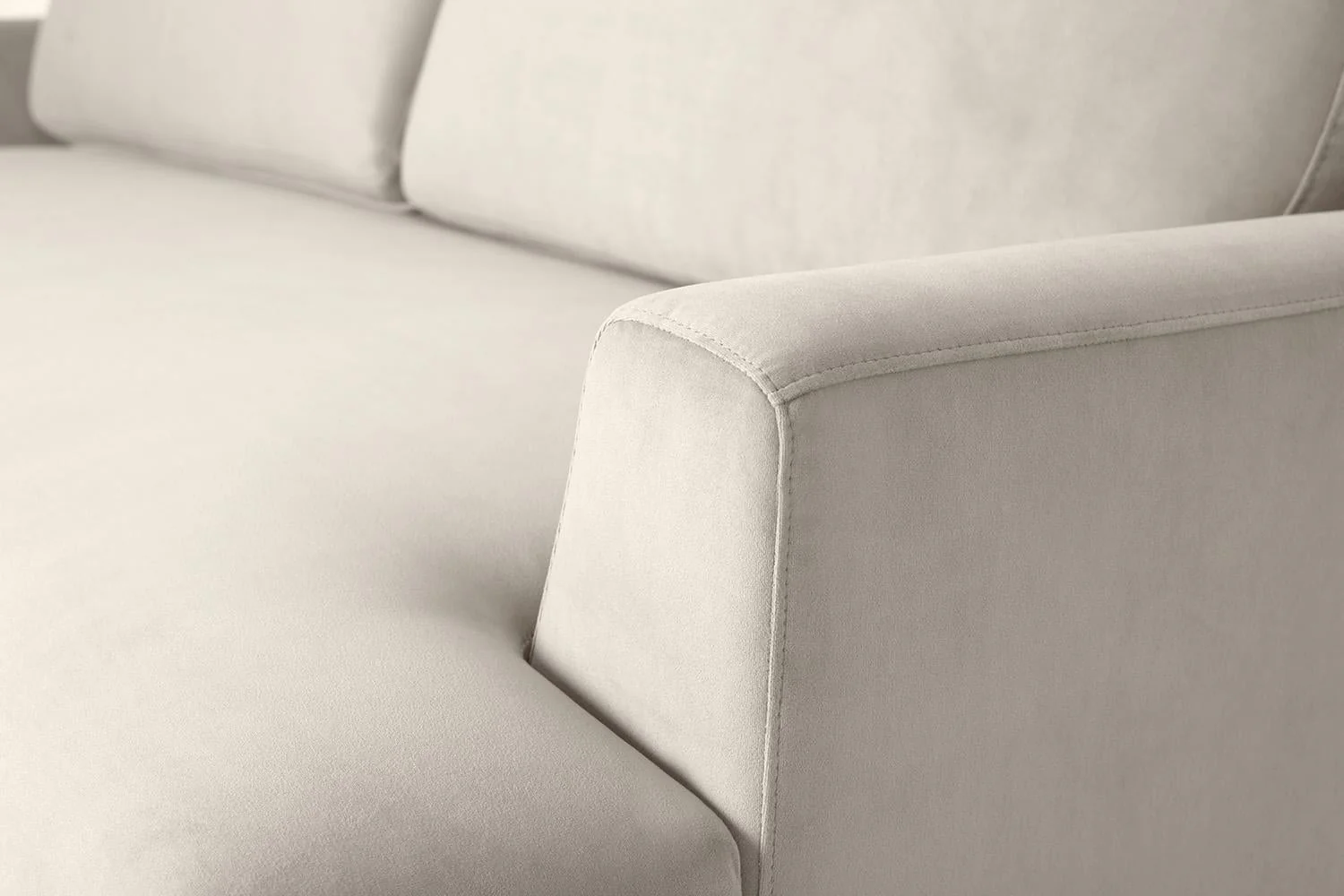 Model 05 2-Seater Sofa, Oak / Bone - Image 6