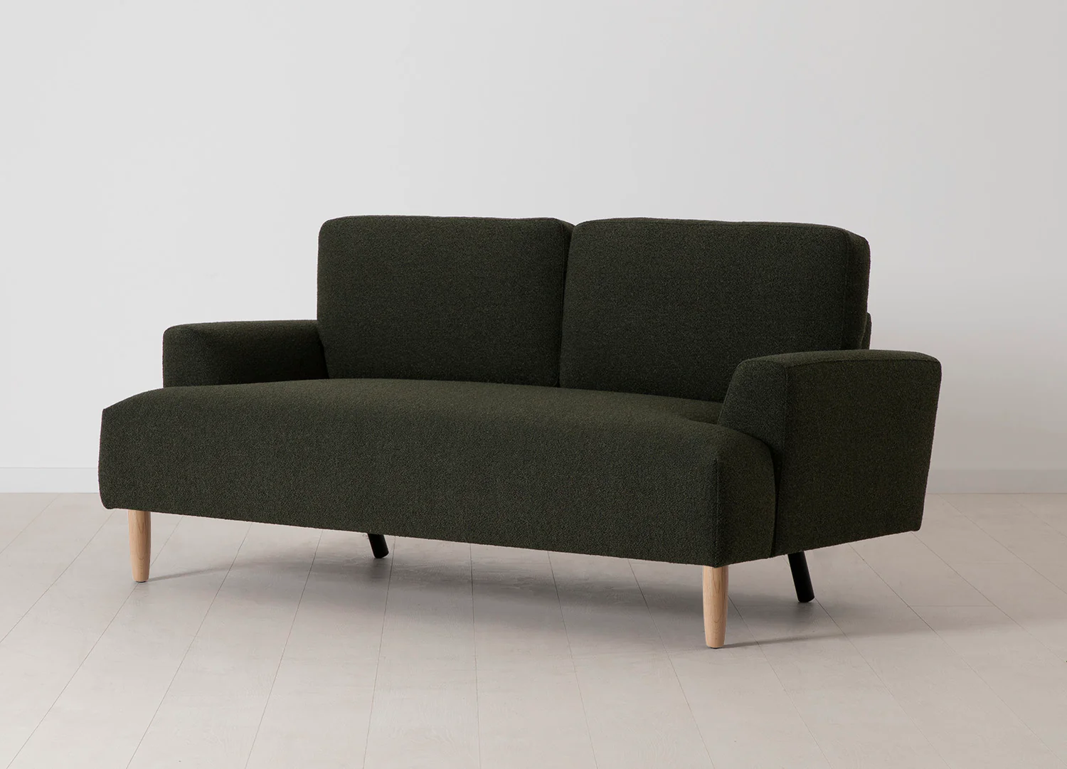 Model 05 2-Seater Sofa, Oak / Fern - Image 3