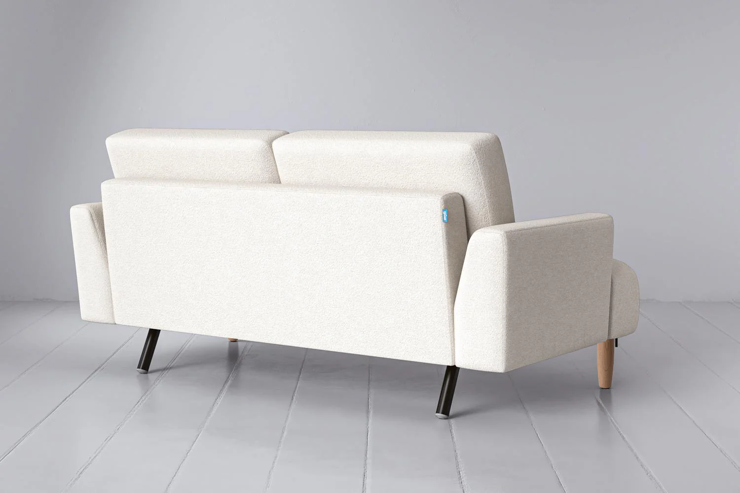 Model 05 2-Seater Sofa, Oak / Ivory - Image 4