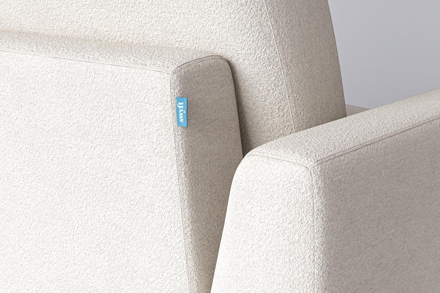 Model 05 2-Seater Sofa, Oak / Ivory - Image 6
