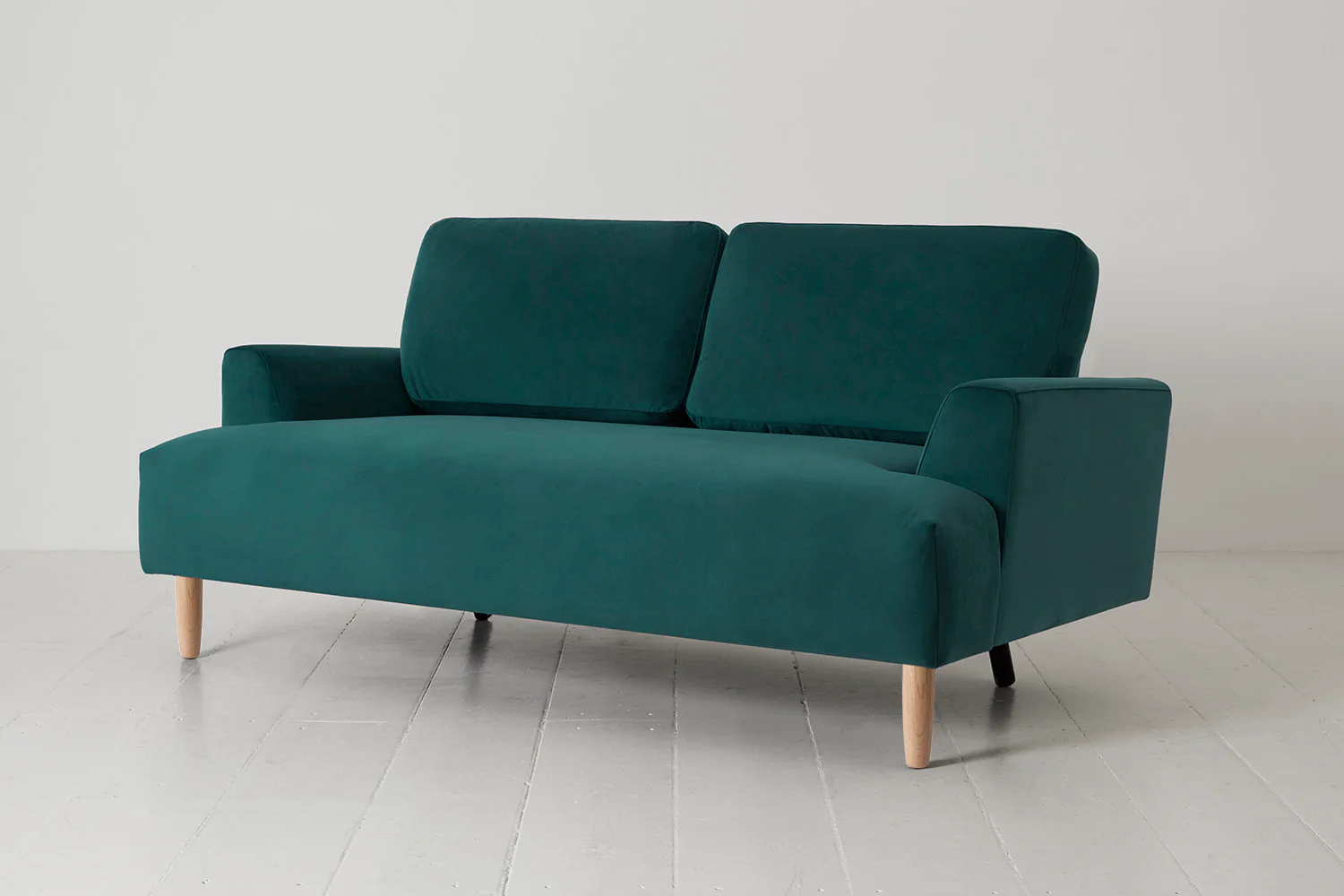 Model 05 2-Seater Sofa, Oak / Kingfisher - Image 4
