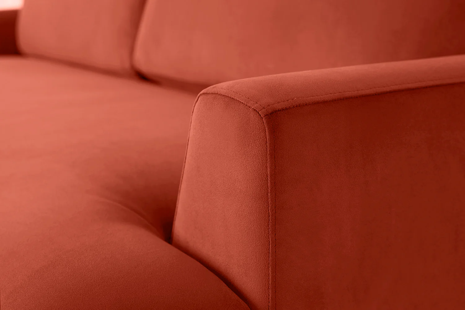 Model 05 2-Seater Sofa, Oak / Paprika - Image 5