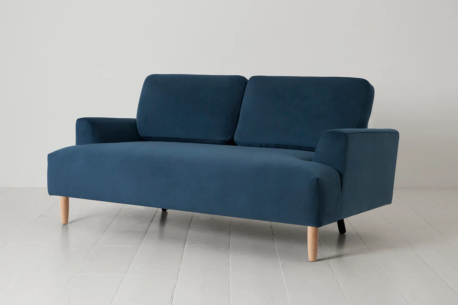 Model 05 2-Seater Sofa, Oak / Teal - Image 4