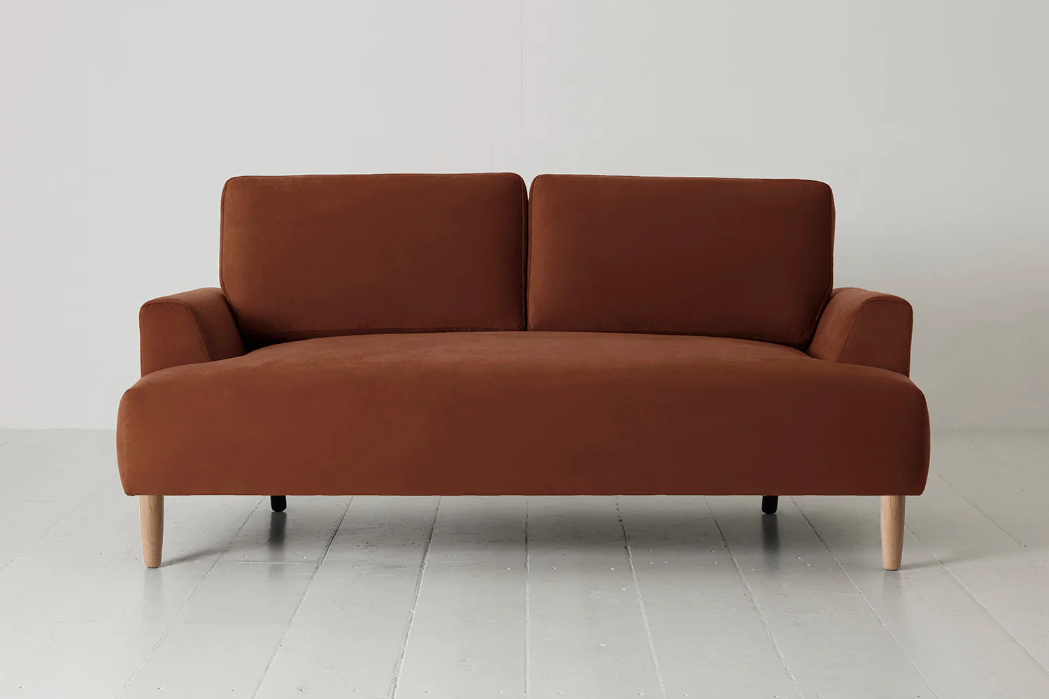 Model 05 2-Seater Sofa, Oak / Umber