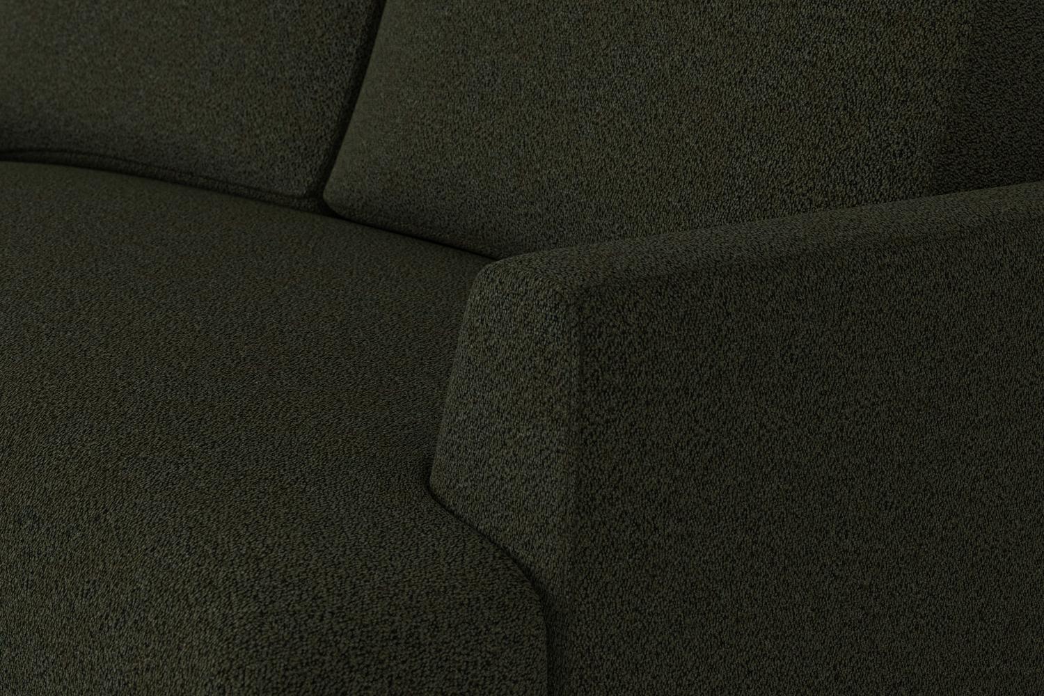 Model 05 2-Seater Sofa with Ottoman, Oak / Fern - Image 5