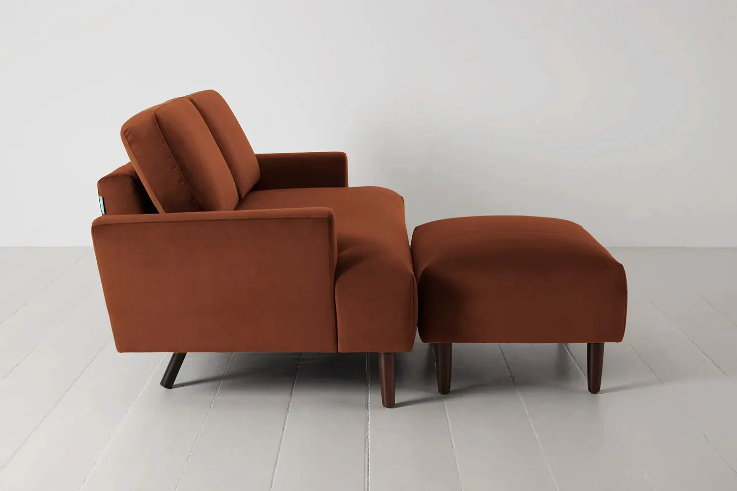Model 05 2-Seater Sofa with Ottoman, Umber - Image 4