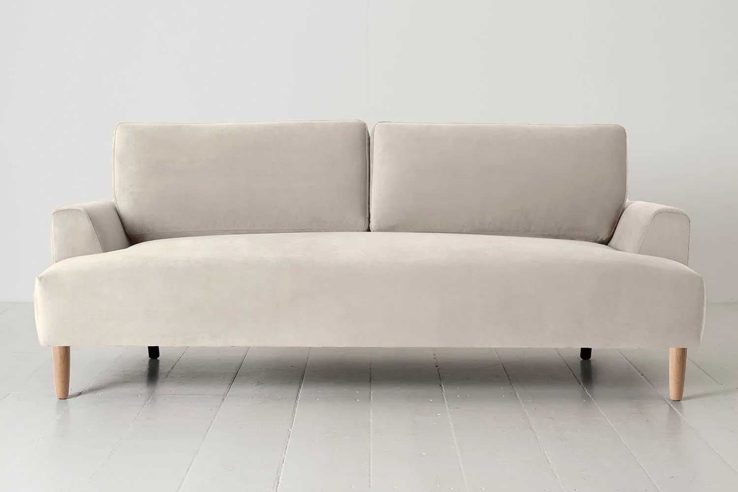 Model 05 3-Seater Sofa, Oak / Bone