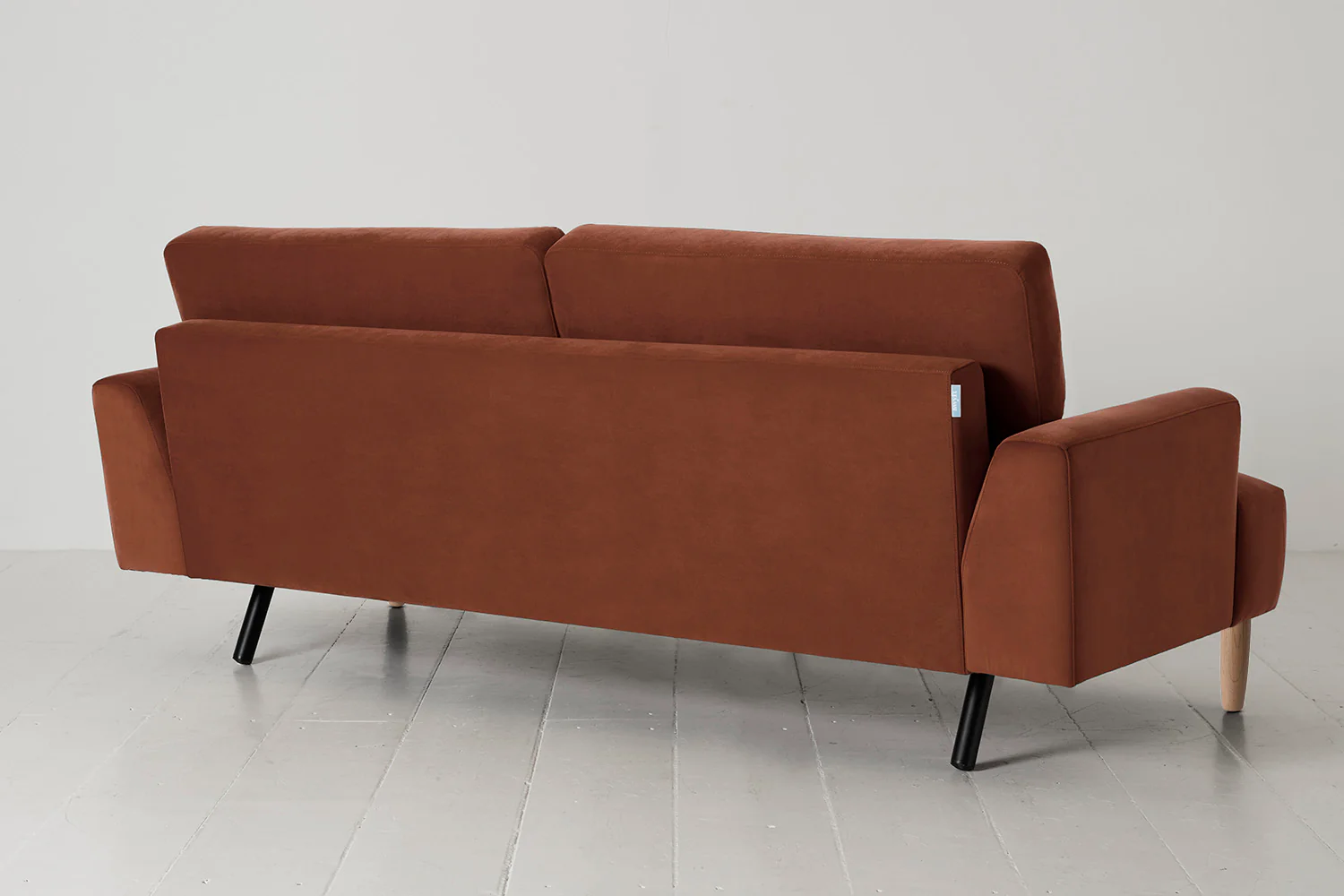 Model 05 3-Seater Sofa, Oak / Brick - Image 6