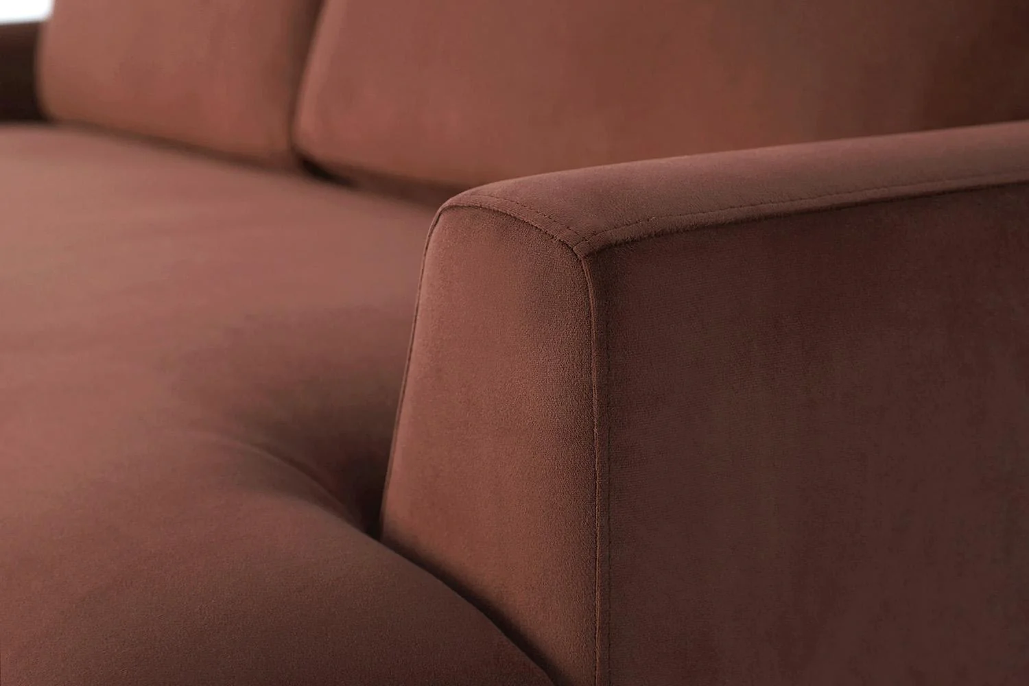 Model 05 3-Seater Sofa, Oak / Brick - Image 7