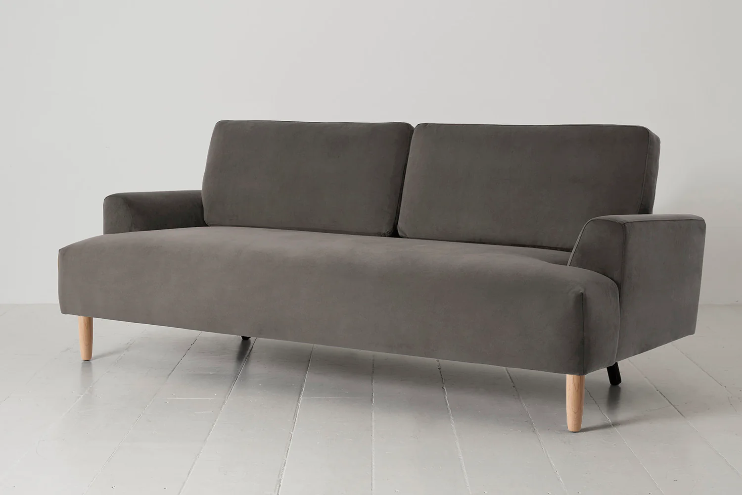 Model 05 3-Seater Sofa, Oak / Elephant - Image 4