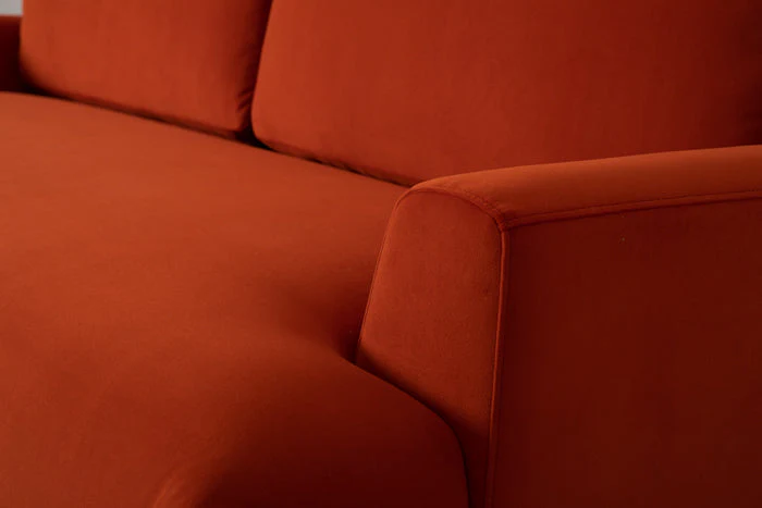 Model 05 3-Seater Sofa, Oak / Paprika - Image 5
