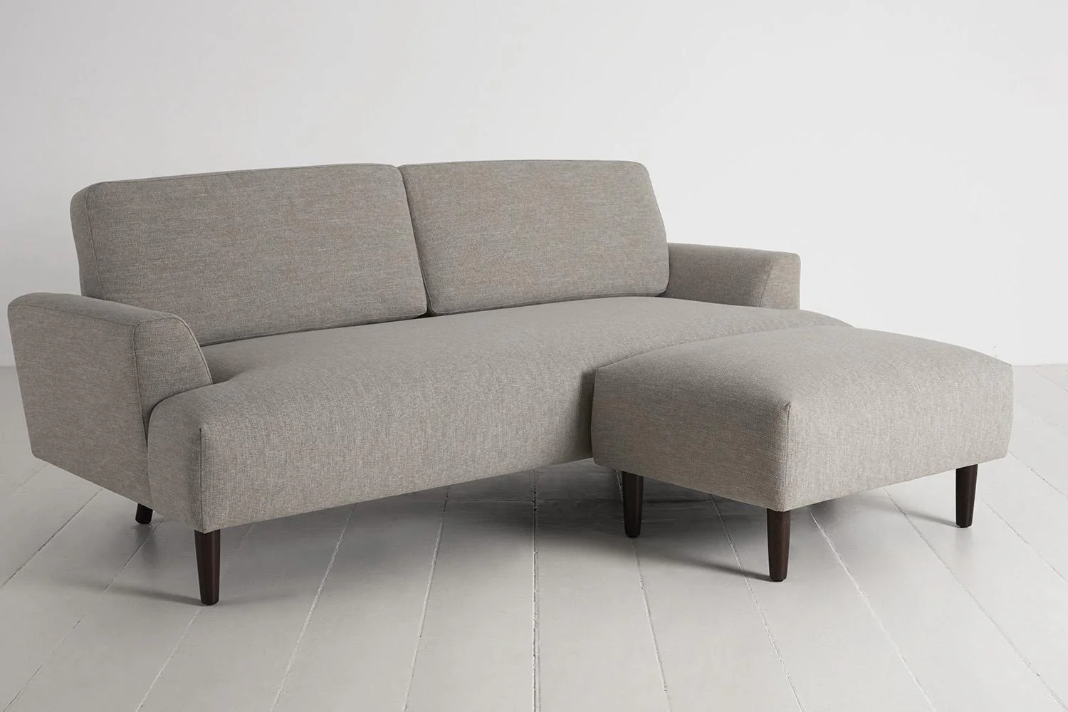 Model 05 3-Seater Sofa with Ottoman, Pumice - Image 3