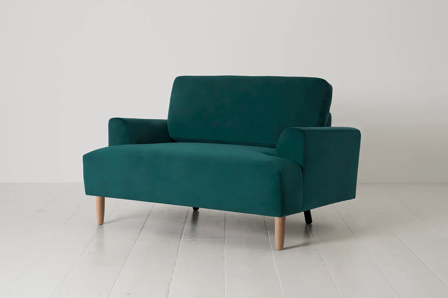 Model 05 Loveseat, Oak / Kingfisher - Image 4