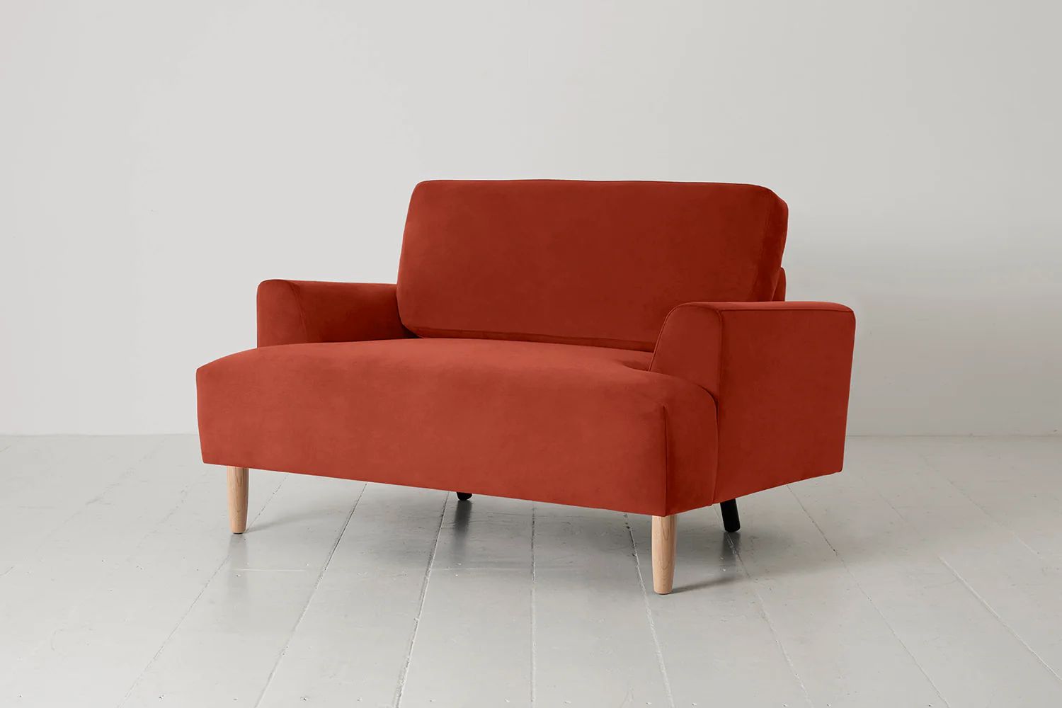 Model 05 Loveseat, Oak / Paprika - Image 3