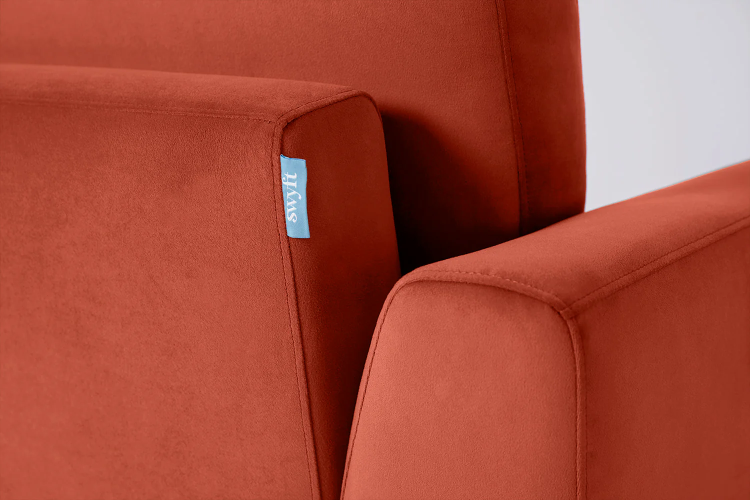 Model 05 Loveseat, Oak / Paprika - Image 6