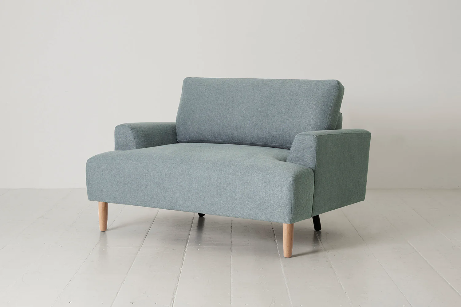 Model 05 Loveseat, Oak / Seaglass - Image 3