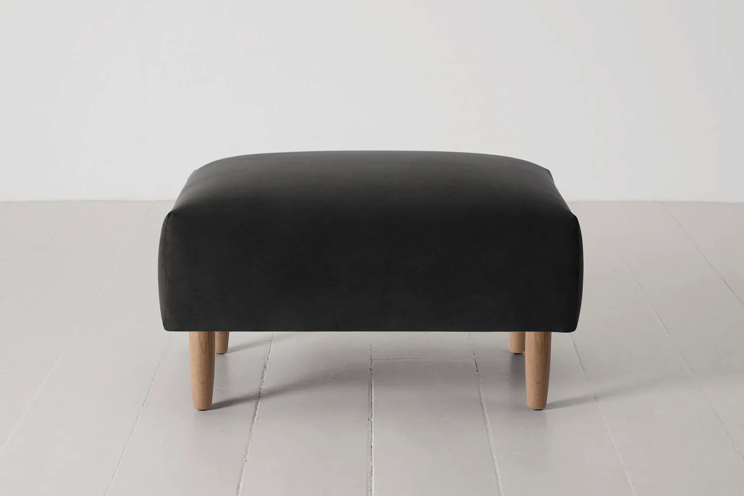 Model 05 Ottoman, Oak / Charcoal
