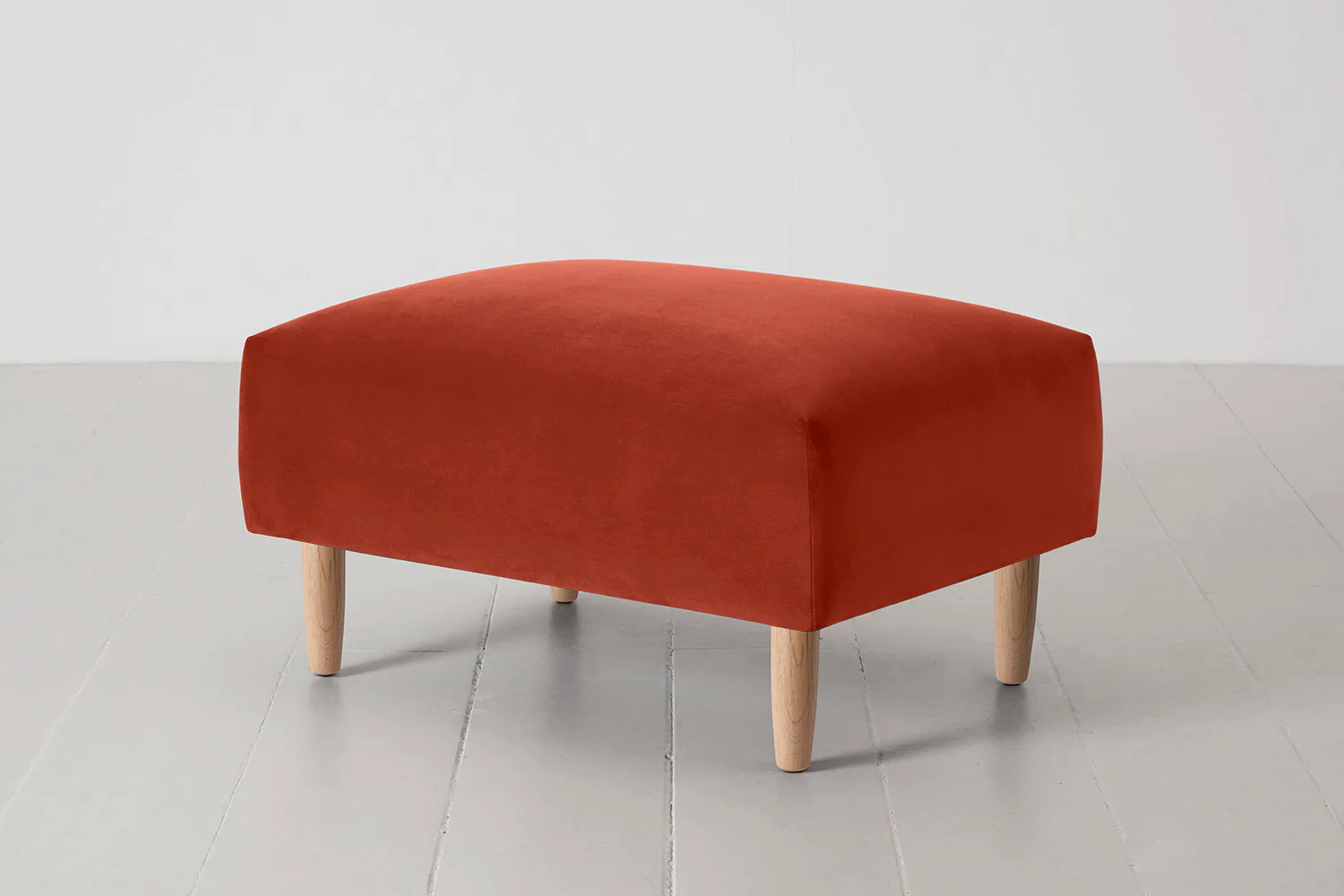 Model 05 Ottoman, Oak / Paprika - Image 3